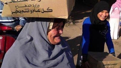 الجيش يوزع 66 ألف كرتونة على الفقراء في عيد الأضحى