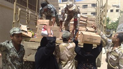 توزيع 66 ألف كرتونة مواد غذائية في أسوان بمناسبة عيد الأضحى