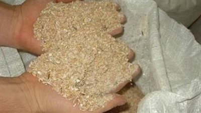 ضبط 10 أطنان نخالة مجهولة المصدر بالمنوفية 