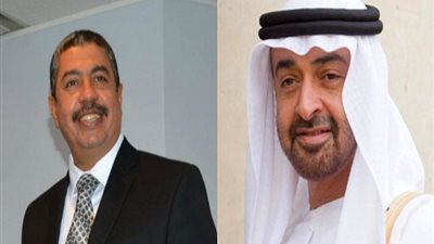 نائب رئيس وزراء اليمن يجري اتصالًا هاتفيًا بولي عهد أبو ظبي