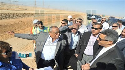 وزير النقل الجديد يتفقد طريق 
