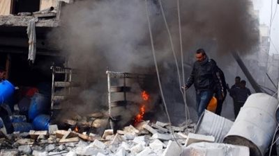 إصابة جندي لبناني إثر سقوط قذيفة من سوريا على مركز للجيش 