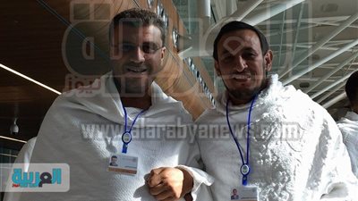 بالصورة.. عمرو الليثي يؤدي فريضة الحج