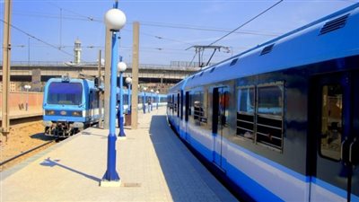 انتظام حركة المترو بالخط الأول بعد توقفها نتيجة تبادل قطار الفوارغ