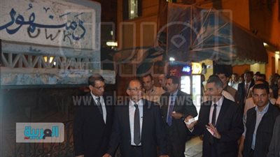 بالصور.. الوزير يحيل مشرفى الصيانة بسكة حديد دمنهور للتحقيق