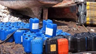 مصادرة ألف لتر سولار مدعم داخل محطة وقود غير مرخصة بالمحلة