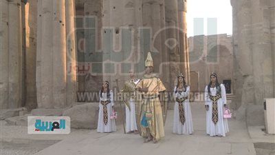 بالصور.. الأقصر تحتفل بعيد الأوبت الفرعوني