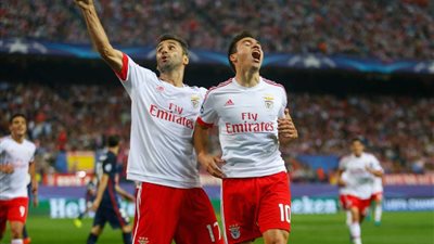 شاهد.. بنفيكا يحرج اتلتيكو مدريد في عقر داره بدوري الأبطال