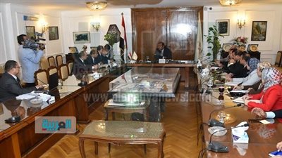 خالد حنفي يبحث مع شركة عالمية دراسة الأسواق لتسويق المنتجات 