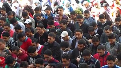 صلاة الغائب على شهداء منى بمحافظتي شمال سيناء والأقصر