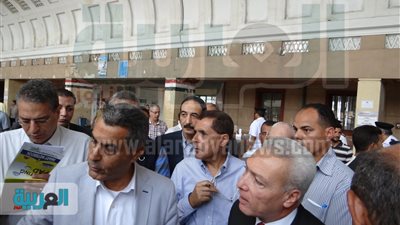 بالصور.. وزير النقل: خطة شاملة لتطوير السكك الحديدية بجميع المحافظات