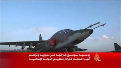 بالفيديو.. خامس يوم من الغارات الروسية على سوريا