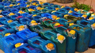 إحباط تهريب 91 ألف لتر سولار بالسوق السوداء