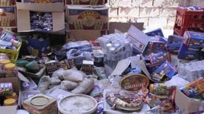 ضبط مصنع للسلع الغذائية المغشوشة بالخانكة