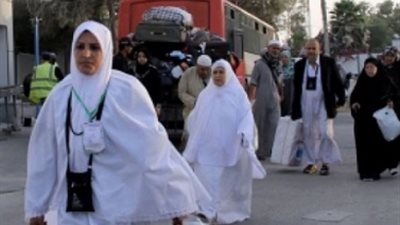 عبور 749 حجاجًا فلسطينيًا عائدًا إلى غزة عبر ميناء رفح
