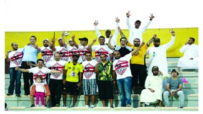  جماهير الزمالك في الإمارات تدعم الوصل أمام بني ياس