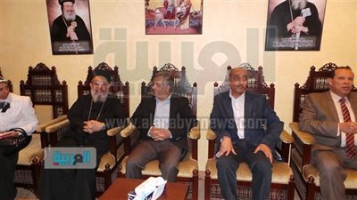 بالصور.. وزير الآثار ومحافظ كفرالشيخ يتفقدان كنيسة السيدة العذراء