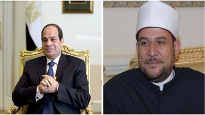 وزير الأوقاف يهنئ رئيس الجمهورية بالعام الهجري الجديد