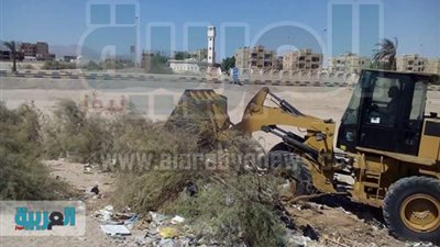  رئيس مدينة سفاجا يأمر برفع المخلفات الصلبة