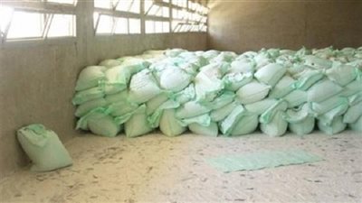 ضبط طن أسمدة مجهولة المصدر بالمنوفية