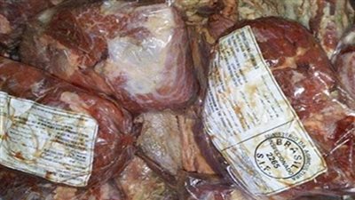 ضبط مسئول محل يروج لحوم فاسدة بالمنوفية