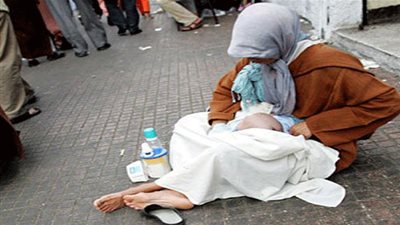 متسولة بعد ضبطها بـ1200 جنيه: 