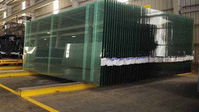 ضبط مصنع زجاج يعمل بدون ترخيص بالمنوفية