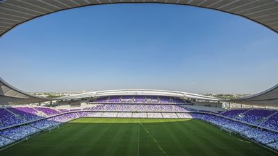 هطول أمطار على ملعب قمة السوبر