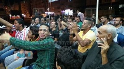 أهالي كفر الشيخ يحتفلون بفوز الأهلي بالسوبر