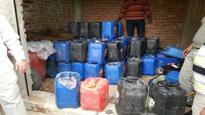 إحباط تهريب 741 لتر وقود قبل تهريبها بالمنوفية