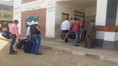 بالصور.. تسكين الأفراد والضباط بالاستراحات المخصصة لتأمين الانتخابات