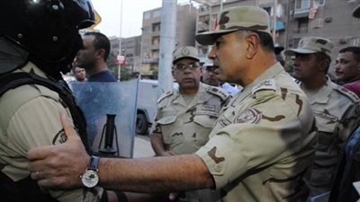 جولة لقائد المنطقة المركزية بمدرسة الشهيد عامر عبدالمقصود 