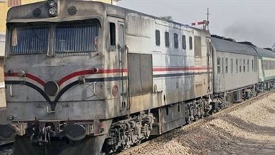 عودة حركة قطارات الوجه القبلي بعد الاصطدام  بـ