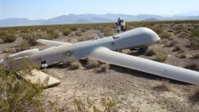 تحطم طائرة أمريكية بدون طيار فوق مأرب باليمن