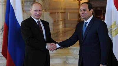 بوتين يطلع الرئيس السيسى على نتائج مباحثاته مع الأسد